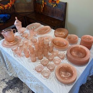 Anchor Hocking Miss America Pink Depression Glass